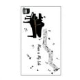 thumbnail image 4 of 3D Piano Note de Musique Rythmique Noire Autocollants Muraux Amovibles en PVC Décorations de Salle de Musique, 4 of 8