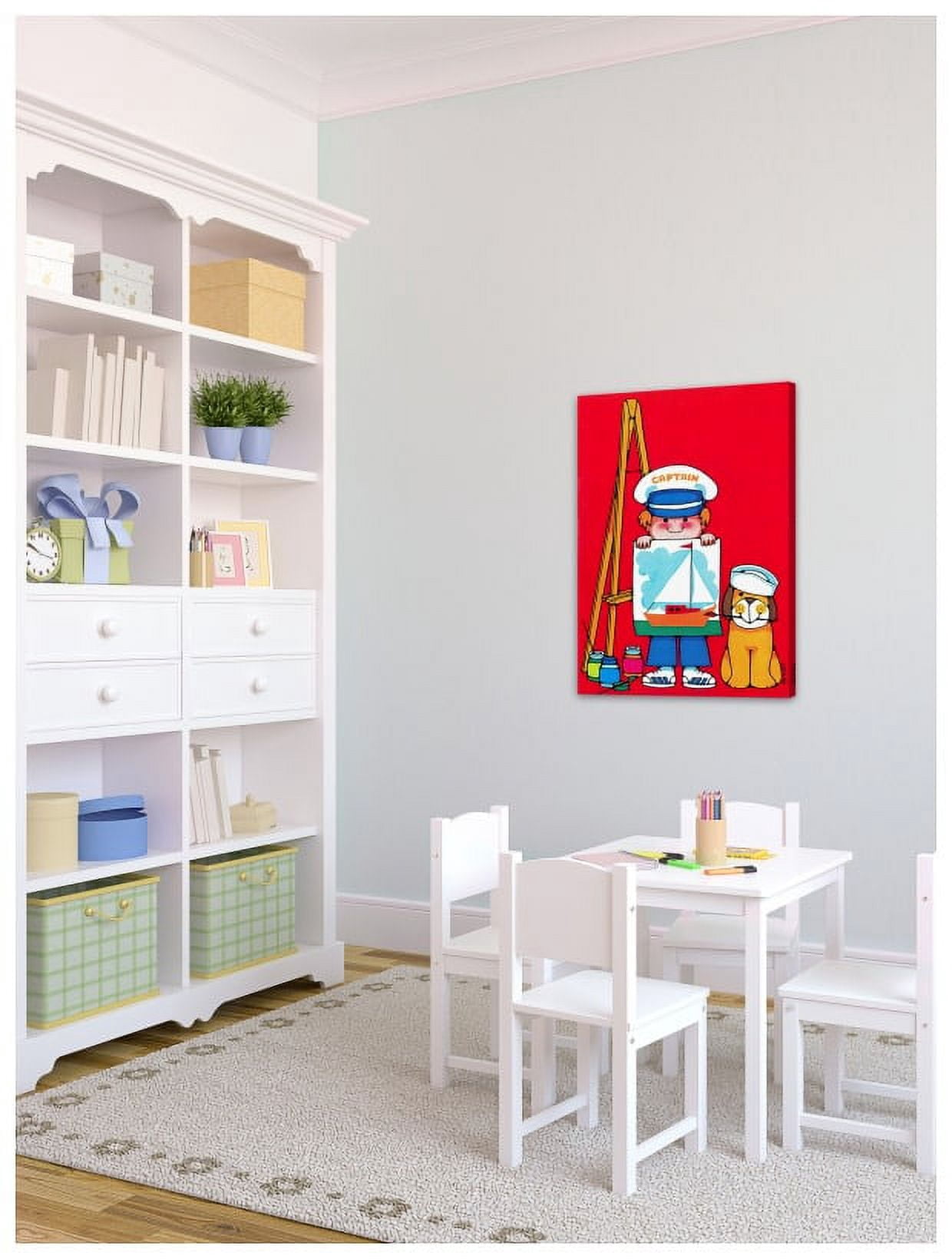 Marmont Hill "Captain" by Curtis Painting Print on Canvas