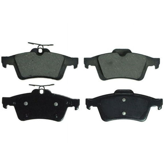 Rear Brake Pad Set - Compatible with 2013 - 2016 Ford Escape 2014 2015