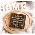 thumbnail image 5 of HFDF God is Still Writg Your Story, Bible Verse Decor, Brown Wooden Box Decor for Home Office, spirational Sign 24x16inch Framed, 5 of 6