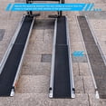 thumbnail image 5 of Adjustable Wheelchair Ramp, 4-7 ft Portable Wheelchair Ramp for Home Step, Door Threshold Wheelchair Ramps for Home, Non-Slip Aluminum Scooter Ramp for Car, Doorways, Curbs, Stairs-2PCS, 5 of 7