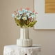 thumbnail image 4 of Ramo de flores artificiales para bodas, decoración de hogar y hotel, color azul claro, 4 of 6