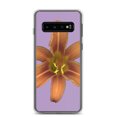 thumbnail image 1 of Samsung Phone Case | Orange Daylily Flower | Lavender Background,iPhone 16 Pro Max, 1 of 6