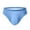 Blue, variant on zeranth Summer Ultra-Thin Ice Silk Sexy Men Briefs Translucent Low-rise Seamless 3D U Convex Breathable Panties