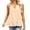 Khaki, variant on Womens Halter Neck Tie Camisole Sleeveless Ruffle Hem Loose Fit Casual Summer Spaghetti Strap Blouse,XL