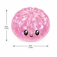 thumbnail image 2 of Dumpling Squishy Toys Squishy Dumpling Slow Rising Fidget Squeeze Toy for Stress Relief Cute Blue Glitter Desk Decor Party Favors for Kids Adults,Blue, 2 of 7