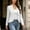 White, variant on BUIGTTKLOP Cardigans for Wome Open Front Long Sleeve Ruffle Fall Jackets Solid Color Cropped Top Coat 2026 Trendy Jacket