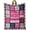 Grandma - Pink, variant on Grandma Gifts, Birthday Gifts for Grandma from Granddaughter, Grandma Blanket 50"X60", Grandma Christmas Mothers Day Birthday Gifts, Gigi Gifts for Grandma, Grandmother Gifts from Grandkids