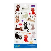 Hello Hobby Multicolor Cats Themed Stickers, 27 Count