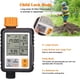 thumbnail image 3 of Temporizador de agua automático para jardín, temporizador de riego para exteriores, temporizador de aspersor con pantalla LCD grande ER, 3 of 5