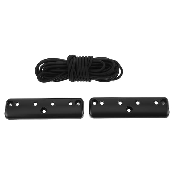 OFFIGAM Trailer Accessories Set for Secure Inside Storage with Black ABS Elastic Rope for RV Cabinets and Organizers