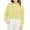Yellow, variant on Mgmyaa Girls Cropped Zip Hoodie Long Sleeve Sporty Jacket with Front Pockets Casual Pullover Sweatshirt Outerwear Size 4-12Years