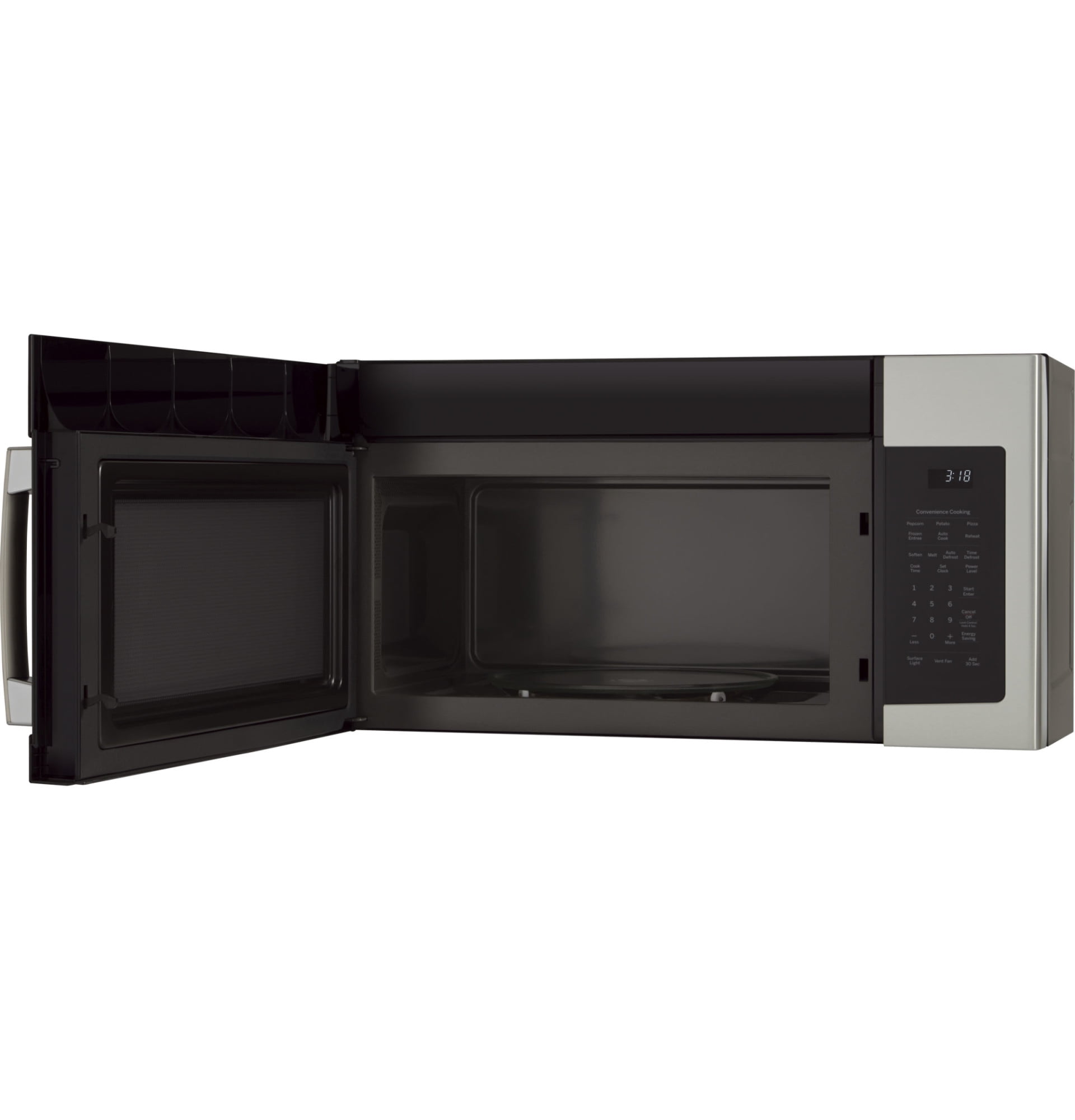 Ge Jnm3184p 30" Wide 1.8 Cu. Ft. 1600, 900 Watt Built-In Microwave - Stainless Steel