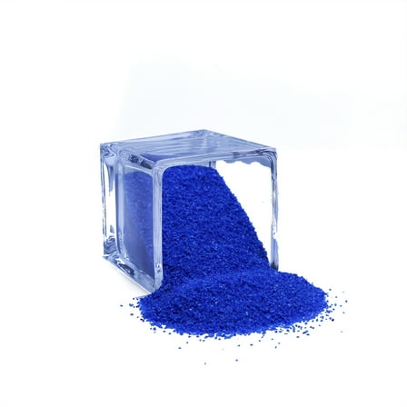 WGV 1 Pound Bag of Medium Grain Decorative Colored Sand - Royal Blue - 5" Wide x 1" Tall- 1 Bag