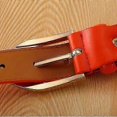 thumbnail image 5 of Women's Fashionable Leather Belt with Pin Buckle - Candy Colors for Stylish Pants Outfits, 5 of 5