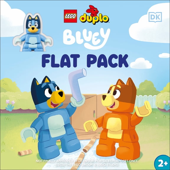 Lego Bluey Flat Pack Library Edition, (Hardcover)