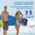 thumbnail image 6 of Wham-O 33" Fiber Clad Cover Body Boards with EPS Core Wrist Leash - Blue, 6 of 7
