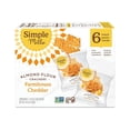 thumbnail image 1 of Almond Flour Crackers, Black Cracked Pepper, Gluten Free, Flax Seed, Sunflower Seeds, Corn Free, Good for Snacks, Made with whole foods, (Packaging May Vary), 1 of 5