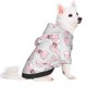 thumbnail image 2 of Fotbe Cute Bow Tie Sudadera con Estampado para Perros Pequeños – Suéter con Capucha para Mascotas, Tela Suave de Forro Polar con Bolsillo-Large, 2 of 7