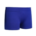 thumbnail image 3 of Miaeowve Girls Kids Dance Gymnastics Shorts Low Rise Activewear Gym Stretchy Knickers Ballet Yoga Blue 14, 3 of 6