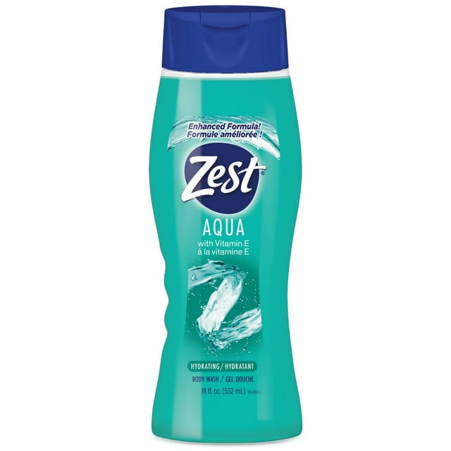 Zest Aqua Body Wash with Vitamin E