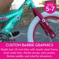 thumbnail image 5 of Barbie 16-inch Girls' Bike by Dynacraft for Kids Ages 5-7 Years - Fun and Stylish Design, Sturdy and Durable, Perfect for Kids Learning to Ride, Easy to Assemble, Ideal for Young Riders, 1-Count, 5 of 5