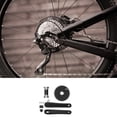 thumbnail image 2 of AOOOWER Light weight Aluminum Road Bike Crankset Double Chainring Precisions Engineered Bike Hollows Crankset, 2 of 7