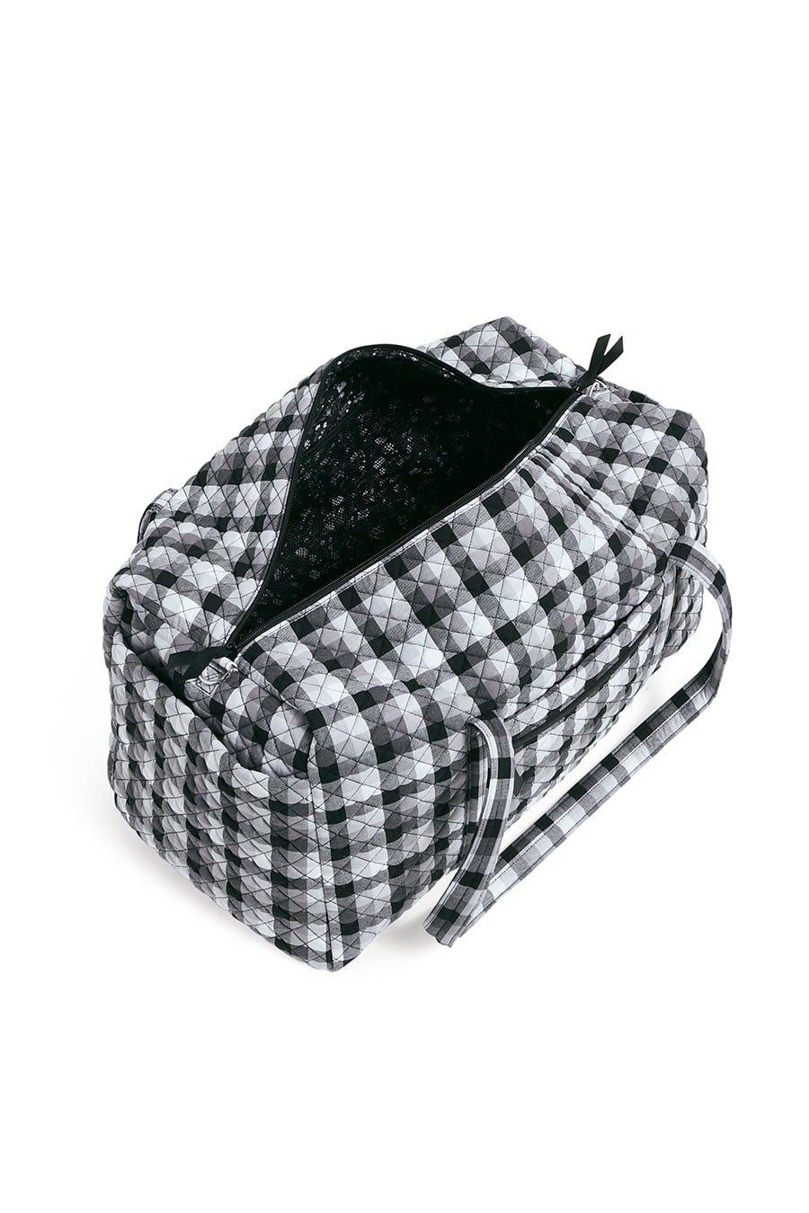 Vera Bradley Women's  Cotton Large Travel Duffel Bag Kingbird Plaid