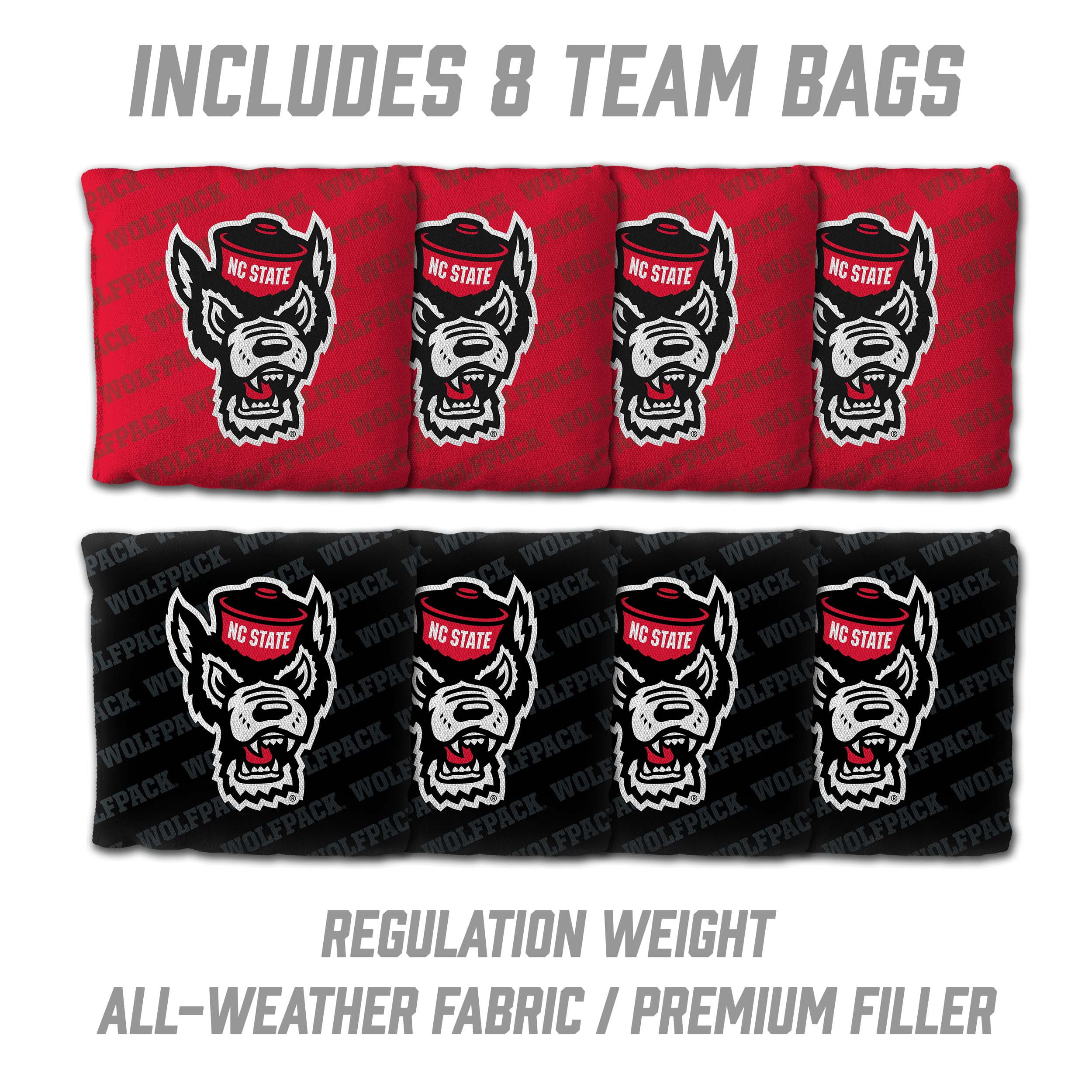 YouTheFan NCAA NC State Wolfpack 2' x 3' Cornhole Game