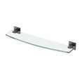 thumbnail image 1 of Gatco Elevate 20 1/8 inch L Glass Shelf Matte Black, 1 of 2