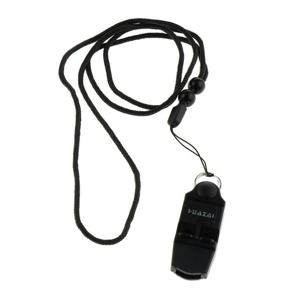 Silbatos de árbitro deportivo, silbato de entrenador con cordón para ejercicio escolares, , competición, entrenamiento Cola Silbato de los entrenadores de seguridad