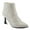 Off White, variant on Theana Women’s Quilted Faux Leather Dress Booties with Sculpted Heel