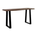 thumbnail image 3 of Hawthorne Collections Helena Live Edge Solid Sheesham Wood Console Table - Brown, 3 of 5