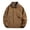 Coffee, variant on Leather Jacket for Men Long Sleeve Loose Plus Size Jackets Turndown Collar Casual Multiple Pockets Top
