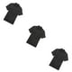 thumbnail image 2 of Chaqueta de Chef Matsuzay Manga Corta Uniforme Transpirable Negro M, 2 of 6
