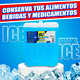 thumbnail image 3 of Gel Refrigerante ICE BRICK 1000ML 6 piezas Sustituto de hielo, 3 of 6