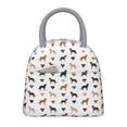 thumbnail image 1 of Balery Labrador Retriever Dog Bolsa de Almuerzo para Mujeres, Caja de Almuerzo, Bolsa de Almuerzo Pequeña Impermeable, Tote de Almuerzo Reutilizable con Gran Capacidad, 1 of 6