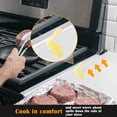 thumbnail image 3 of Silicone Stove Counter Gap Cover Kitchen Counter Gap Filler Transparent 21" Long Gap Filler Sealing Spills between Kitchen Appliances Washing Machine and Stovetop, Set of 2 (Clear), 3 of 18
