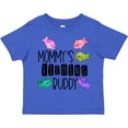 thumbnail image 3 of Inktastic Mommy's Fishing Buddy with Colorful Fish Boys or Girls Toddler T-Shirt, 3 of 5