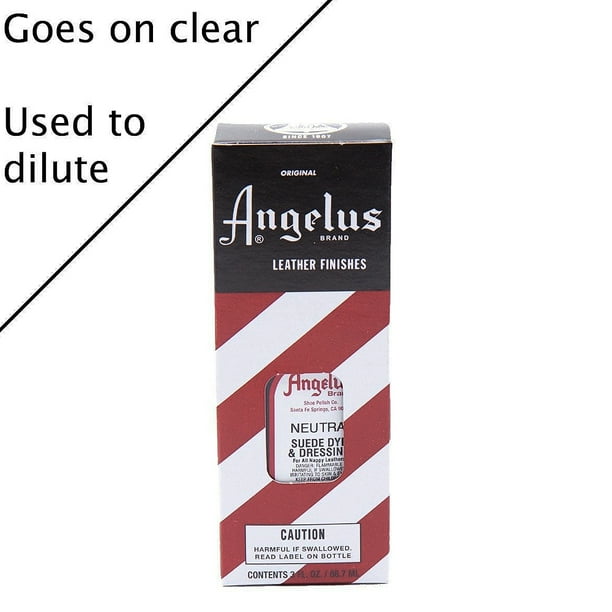 Angelus Suede Dye 3 oz. Red