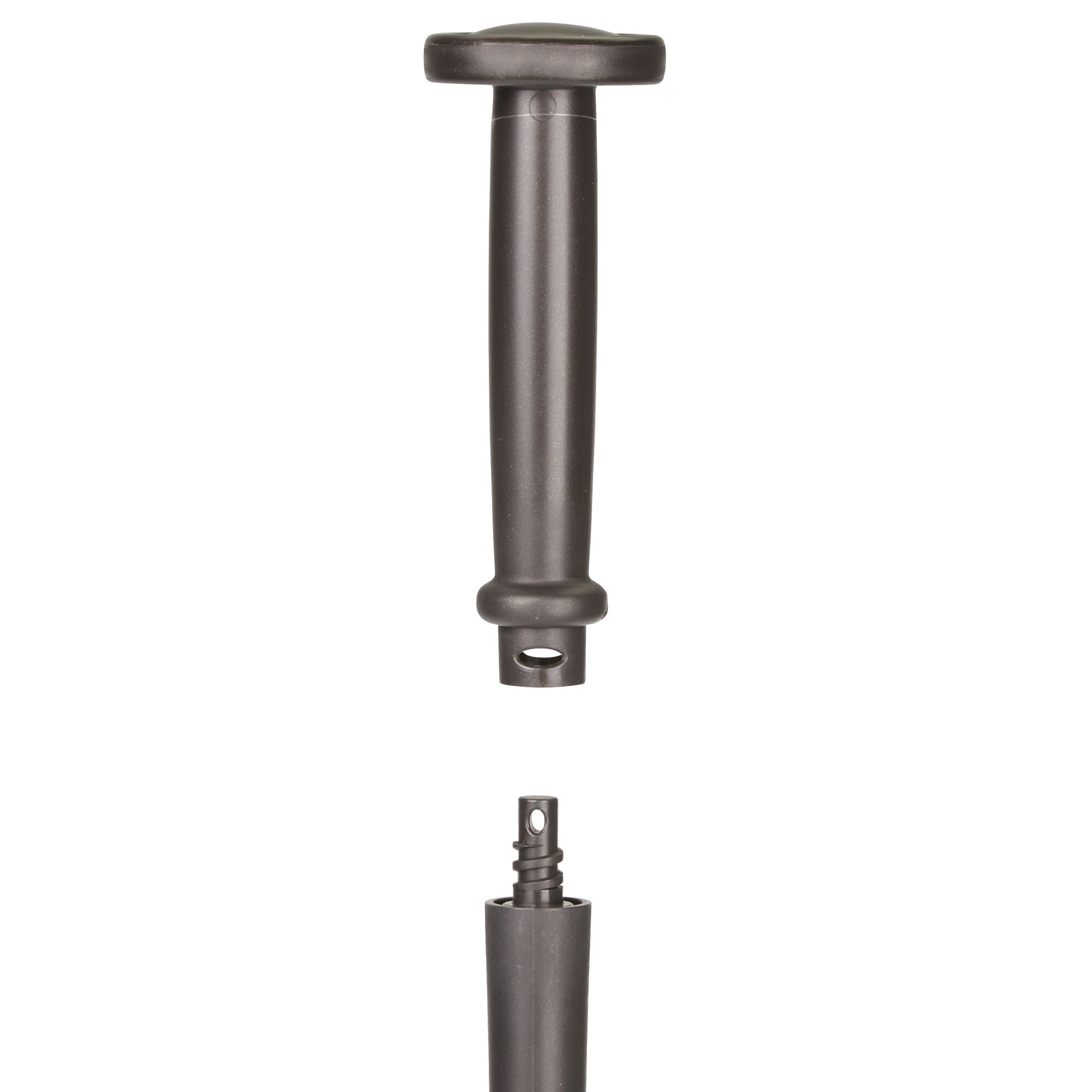 mDesign Hidden Plunger and Brush Set for Bathroom Toilet - Bronze