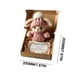 thumbnail image 3 of CaiYueKe Crochet Bunny Plush Mini Handmade Stuffed Animal Gift Stress Relief Toy Easter Decorations Cute Soft Amigurumi Doll Home Office Desk Accessories Positive Message Present for Friends Family, 3 of 5