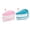 Set of 2 - Both Colors, variant on Dog Toy Tasty Slice of Delicious Puppy Approved Birthday Cream Cake Pink or Blue (Pink)