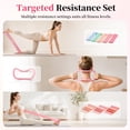 thumbnail image 6 of PEEMARIO Pilates Kit for Women, 24 PCS Pilates Kit for Home Workouts with Pilates Ring, Yoga Ball, Resistance Bands, Ankle Weights & Sliders, Complete Pilates Equipment Set for Full Body Yoga Workout, 6 of 9