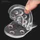 thumbnail image 5 of Sonducket 1 par de plantillas de aumento de altura de silicona para hombres y mujeres, reemplazo antideslizante transparente, tamaño libre, almohadilla Accesorios de calzado Sonducket AP003600-00, 5 of 6