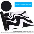 thumbnail image 4 of Desk Mat, Extended Gaming Mouse Pad 35.4" x 15.9" XXL Keyboard Laptop Mousepad with Stitched Edges Non Slip Base, Water-Resistant Computer Desk Pad for Office and Home（Abstract）, 4 of 6