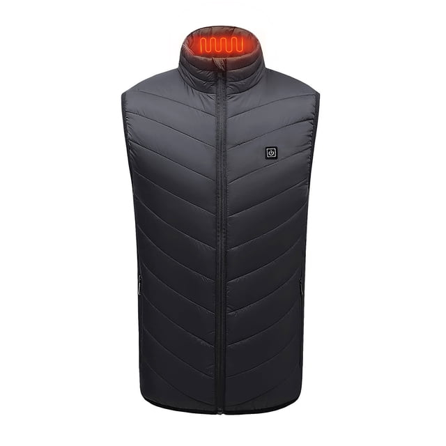 Pompotops Plus Size Heated Vest For Men And Women Dual Control 2 Heating Vest Heated Jacket Winter Heating Vest
