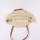 thumbnail image 3 of Granjero Gordo Bolso de mano tejido y bolsas de cosméticos, bolso de mano tejido elegante de playa de verano, bolso de hombro de 17,71 x 0,78 x 15,74 pulgadas (A), 3 of 4