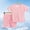 A11 Pink, variant on Kids Toddler Boys Girls 2 Piece Outfit Ribbed Knit Short Sleeve Crewneck T Shirt Top and Biker Shorts Playwear Clothes Casual Summer Activewear Sets