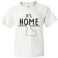 thumbnail image 3 of Inktastic It's Home- State of Idaho Outline Youth T-Shirt, 3 of 5